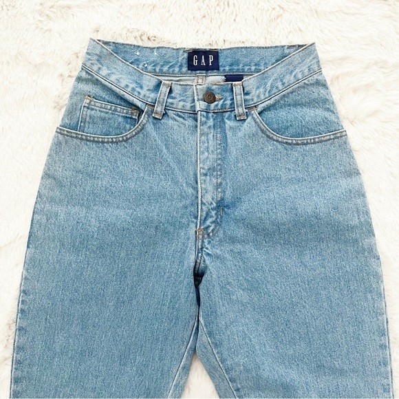 VINTAGE | Gap NWT Mom Jeans Light Wash 80s 90s - Picture 3 of 11